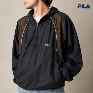 Chaqueta Cortavientos Fila Vintage talla M / L