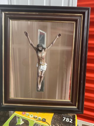 Cuadro de Cristo en Relieve