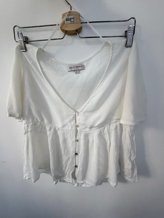 Blusa Blanca Pacific Republic Talla S