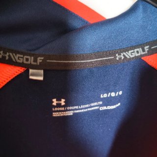 Maglia Under Armour Blu e arancione