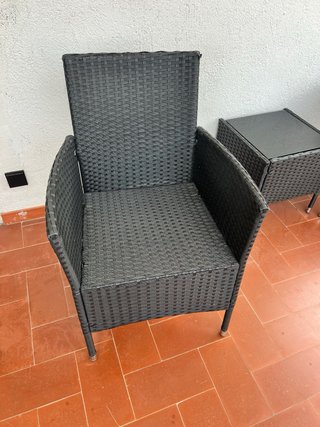 Set de Mesa y 2 Sillas de Exterior