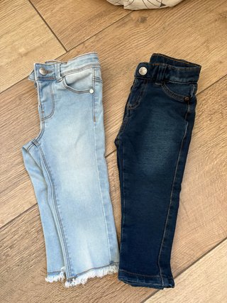 Vaqueros de Niña Talla 12-18 Meses