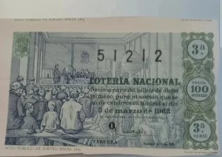 Decimos antiguos loteria años 70-90