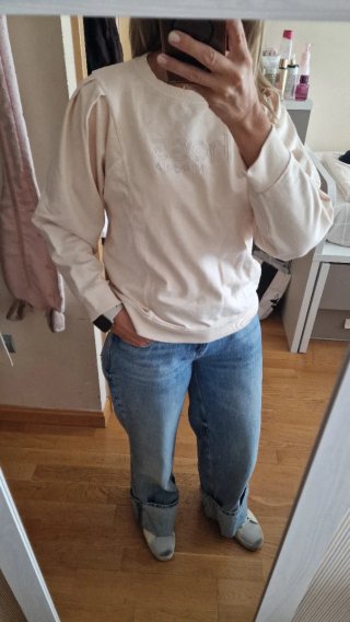 Sudadera Hoss Beige/rosa