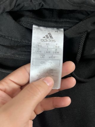 Sudadera adidas Negra