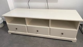 Mueble TV IKEA Liatorp Blanco