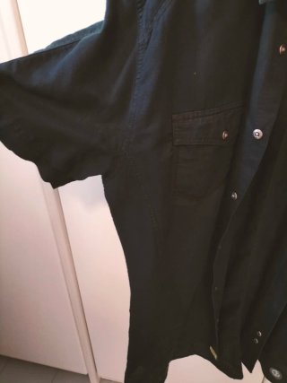 Camicia nera Wrangler taglia XXL