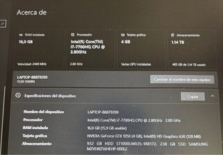Lenovo Legion Y520