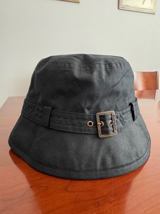 Gorro Barbour encerado negro