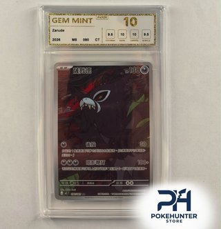 Carta Gradeada Pokémon Zarude AR