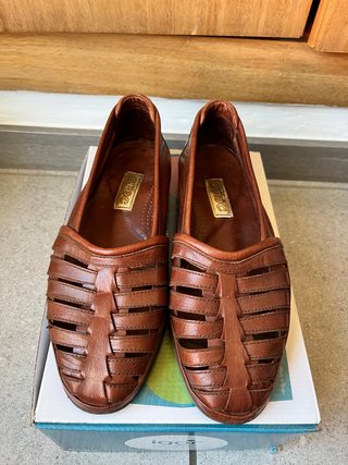 Sandalias Planas Groc Marrones