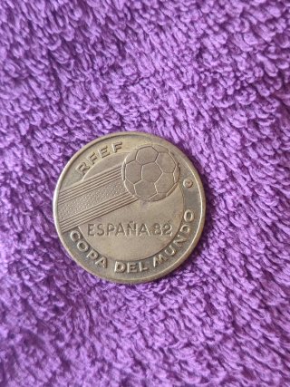 Colección 4 Monedas Mundial España 82