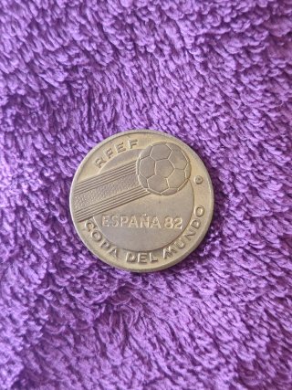 Colección 4 Monedas Mundial España 82