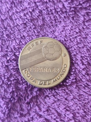 Colección 4 Monedas Mundial España 82