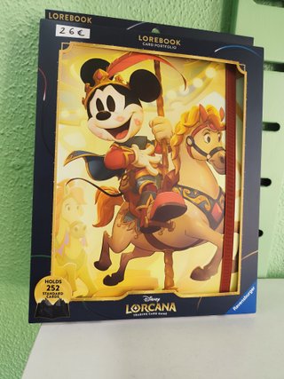 Álbum Lorcana TCG 252 Cartas