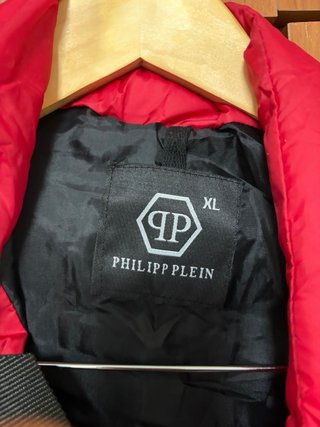 Chaleco De Lujo Negro y Rojo Talla XL