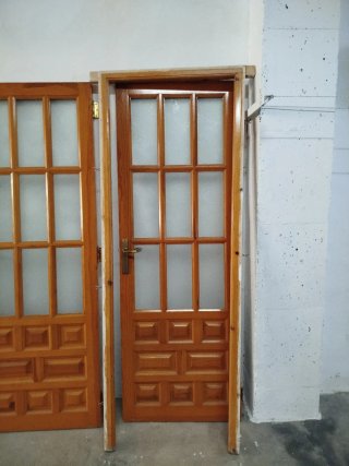 Set de 3 Puertas de Comedor de Madera
