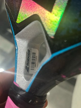 Pala de pádel Babolat Air Viper, tiene 2 meses