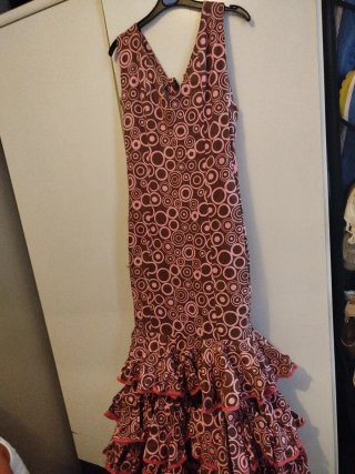 Traje de flamenca estampado