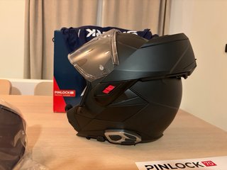 Casco Shark OXO Modular Negro Mate