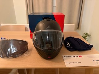 Casco Shark OXO Modular Negro Mate
