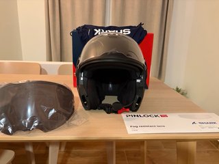 Casco Shark OXO Modular Negro Mate
