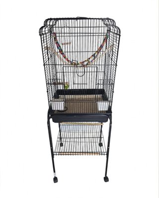 Jaula para aves con soporte