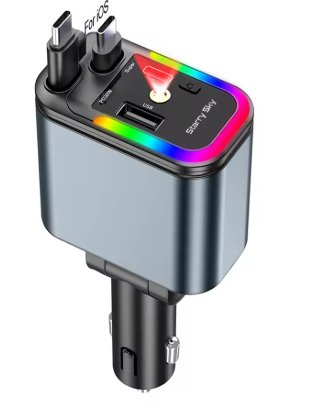 Cargador de Coche con Luces LED