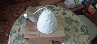 Lámpara de techo blanca