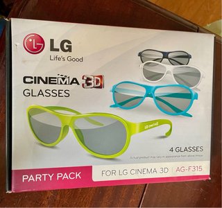 Occhiali 3D Cinema LG