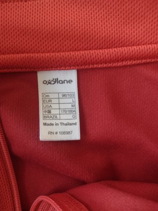 Maillot Ciclista Rojo Talla L