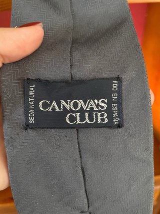 Corbata Canovas'club Gris