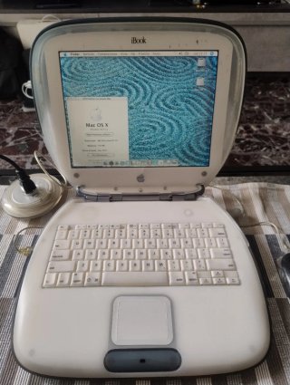 Apple iBook G3 Clamshell Graphite 576MB RAM