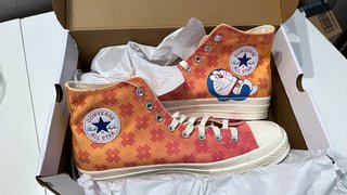 Converse x Doraemon Chuck 70 Hi talla 44,5 nuevas