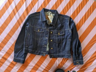 Chaqueta vaquera azul