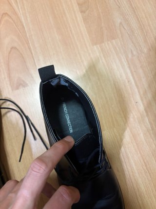 Botines French Connection Negros (Talla 45 / UK 11