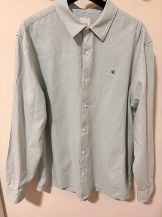 Camisa de Lino Calvin Klein