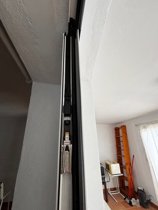 Puertas de PVC con cristal. En muy buen estado.