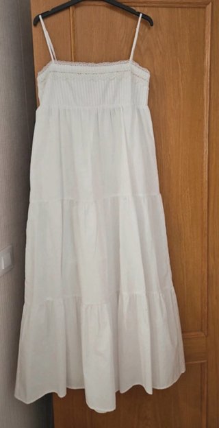 Vestido Zara Blanco
