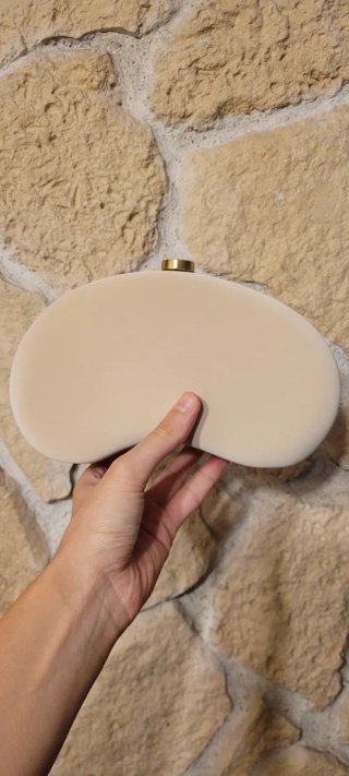 Bolso de fiesta beige