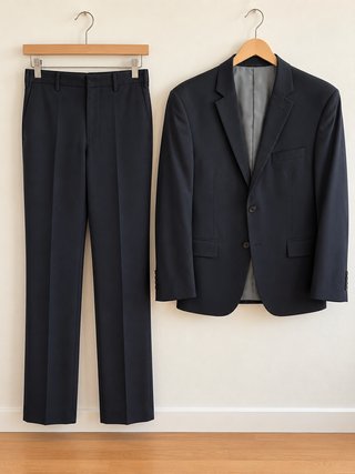 Traje Zara Hombre Talla 50/42 Azul