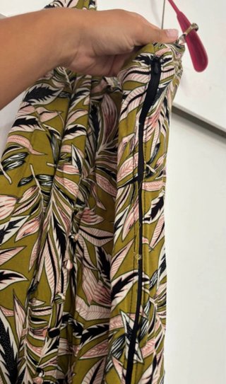 Vestido Sfera estampado hojas