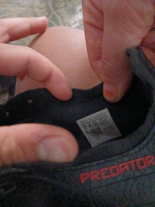 Botas de Fútbol Adidas Predator Negras