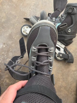 Patines en línea Oxelo con bolsa talla 40