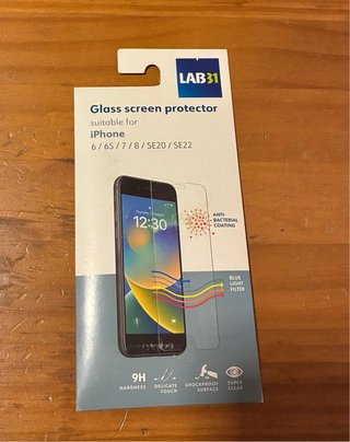 Protettore Schermo in Vetro per iPhone 6/6S/7/8/SE20/SE