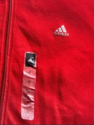 Polar Adidas Rojo Talla XL Nuevo Con Etiquetas