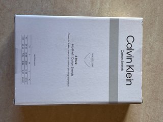 Pack 3 slips Calvin Klein algodón XL