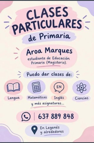 Clases particulares de Educación Primaria