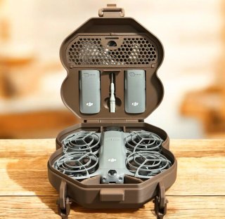 Funda 3D DJI Mini 2/SE Marrón/Gris