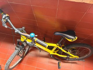 Bicicleta B-PRO 20 pulgadas& Patinete Oxelo Mid 9